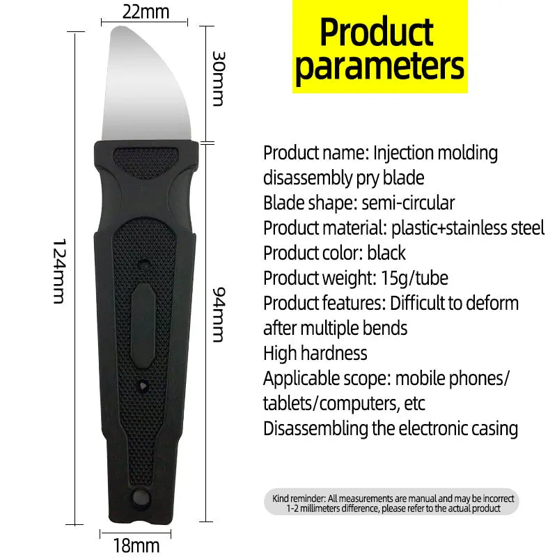 Anti-Slip Dismantling Shovel Pry Bar - Precision Repair Tool for Iphone, Ipad, Laptop Disassembly
