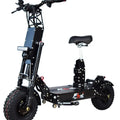 FLJ K14 14inch 8000W 60V Fat wheels skateboard electric scooter with Short Handle fast speed 58MPH