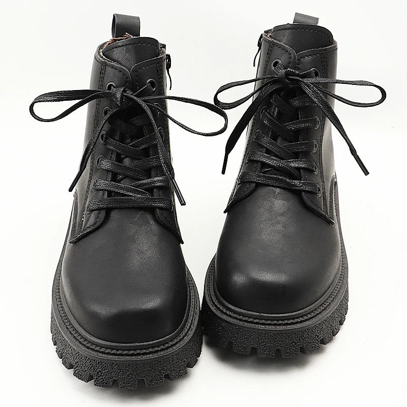 Waxed Waterproof Leather Shoelace Flat Shoelaces 6mm Width Boots Oxford Shoe Laces Shoe Accessorie 60/80/100/120/140/180cm 1Pair