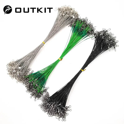 OUTKIT /lot Fishing Lure Trace Rope Wire Leader Line | SAMAG