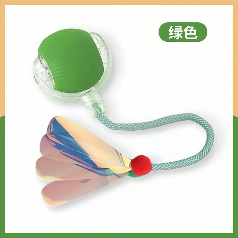 Smart Rolling Ball Cat Toy Interactive Self Play Bite Resistant Pet Toys for Cats Entertainment Boredom Relief Pet Supplies Cat