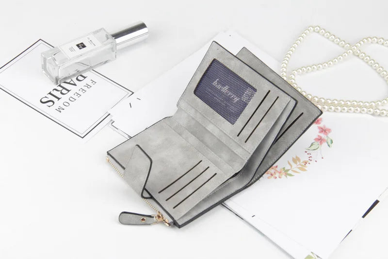 Luxur Leather Women's Wallet Large-capacity Multi-card Slots Slim Coin Pocket Purse Cards Holders Wallet for Woman