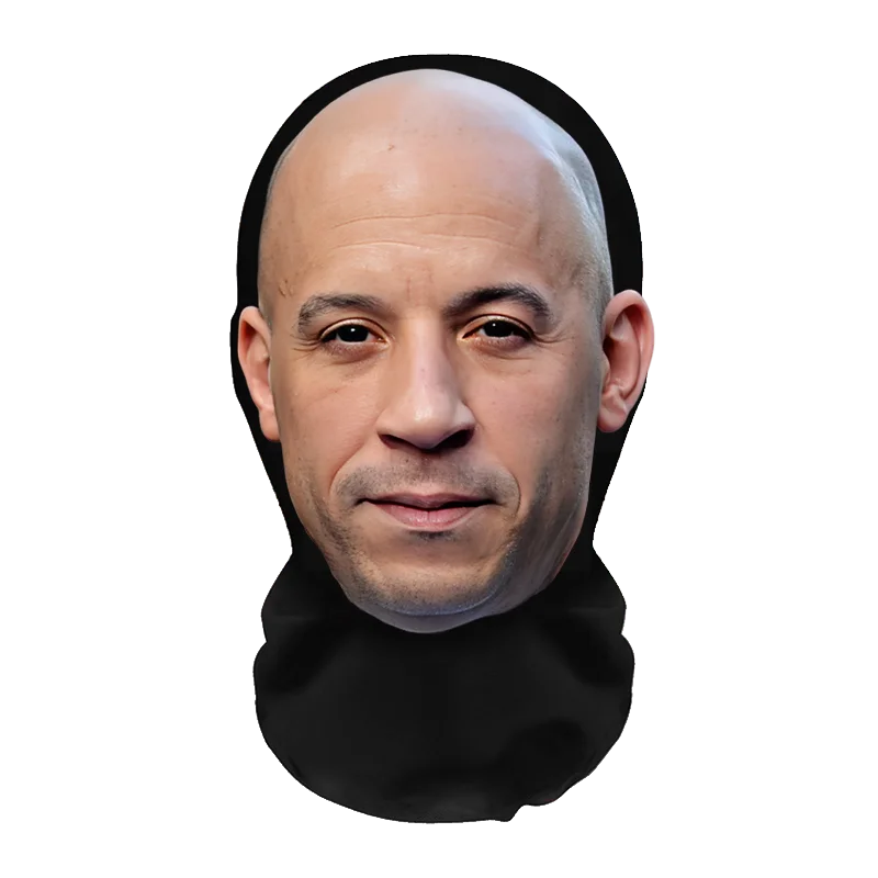 New 3D Funny Elastic Realistic Celebrity Mask Visualized | SAMAG