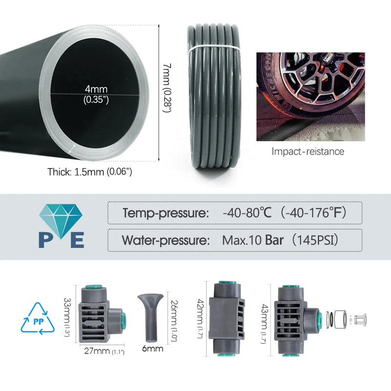 Dual Zone Independent Smart Bluetooth Wifi Irrigation Timer Mist Cooling Kit APP Customized Watering Program Quick Connection