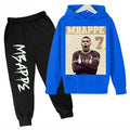 Spring Autumn Children's Hoodie Set Mbappe Print - View 15 | SAMAG