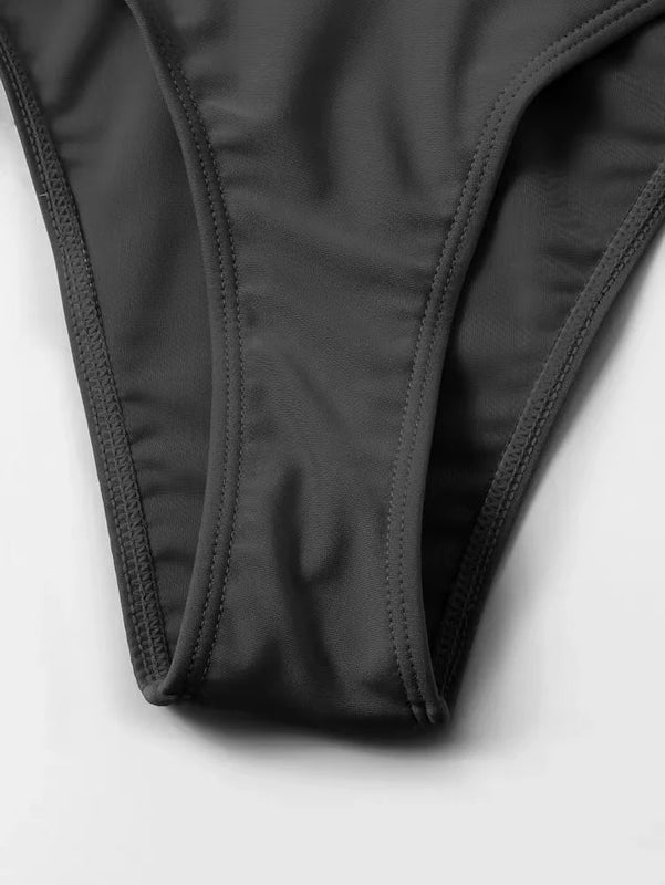 Summer Fashion Solid Color Strap Bikini Anti-Wrinkle | SAMAG
