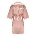 Wedding Bride Bridesmaid Robes for Women Bridal Party | SAMAG