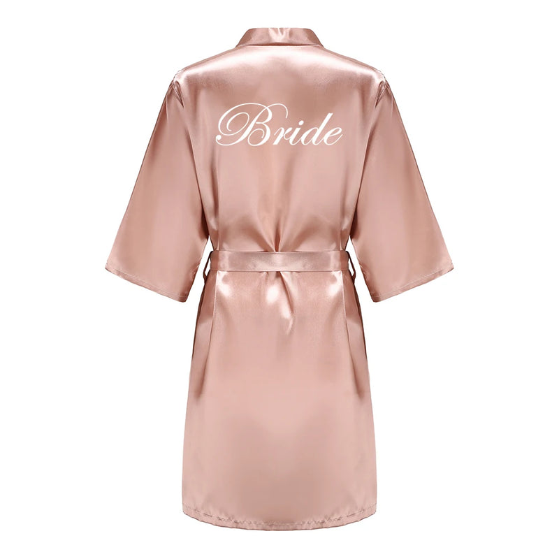 Wedding Bride Bridesmaid Robes for Women Bridal Party | SAMAG