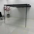 Waterproof Retractable 4x4 Car Awning Tent Outdoor Camper Privacy Screen for SUV Caravan Car Roof Side Tarp