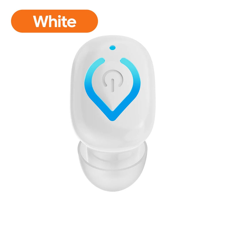 Mini Wireless Bluetooth Headphones With Microphone In-ear Single Earphones Handsfree Noise Canceling Headset For Game Driving