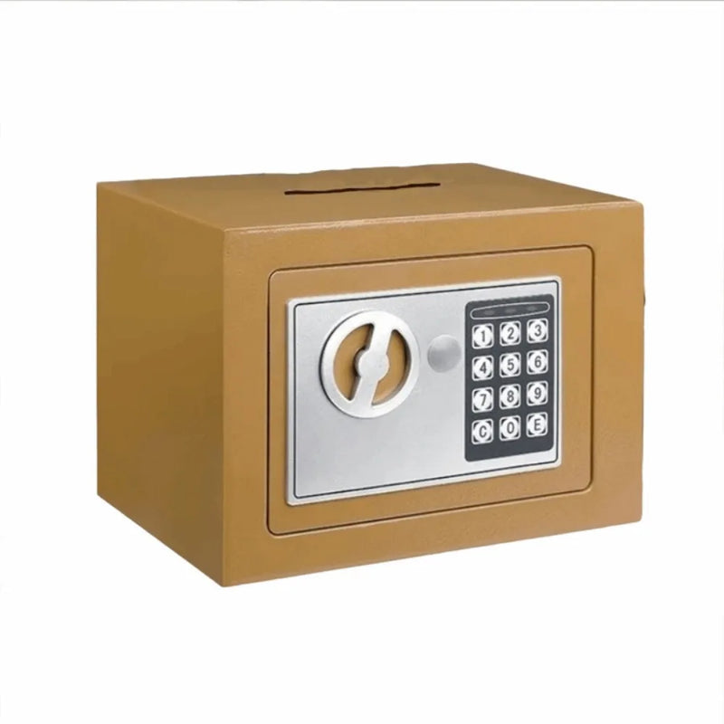 Anti - Theft Piggy Bank Key Lock Password Small Digital Safe Box Compact with Coin Slot Combination - View 12 | SAMAG