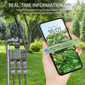 Tuya Wifi+RF433 3-outlet water timer Garden Water Timer Rain Delay Filter Programmable Automatic Irrigation Controller