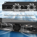 1U 2X600W Power Amplifier 2-Channel Lightweight Amplifier Digital Power Amplifier Stage Performance Audio DJ Power Amplifier