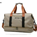 Large Capacity Travel Gym Bag Short-distance Luggage Portable Fitness Bags Shoulder Crossbody Handbags Men's Sports Waterproof B