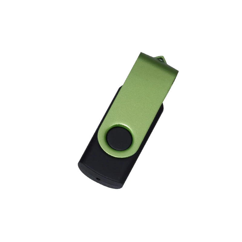Fashion Rotatable USB 2.0 Flash Drive 128GB 64GB 32GB Colorful High Speed 16GB 8GB Memory Stick Waterproof Flash Disk PenDrive