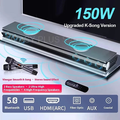 130W Soundbar 5.0 Bluetooth Speakers Home Theater System | SAMAG
