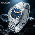 CADISEN Automatic Mechanical Wristwatch Man Meteorite Dial Business Casual 100M Waterproof MIYOTA 316L Stainless Steel Men Watch