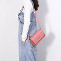 New Women Pu Leather Handbags Female Multifunctional Large Capacity Shoulder Bags Fashion Crossbody Bags For Ladies Phone Purse