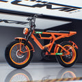 48V 1000W Fat Tire Electric Bicycle Aluminum Alloy Full Suspension Off-Road E-Bike for Adults 20 Inch Lithium Battery