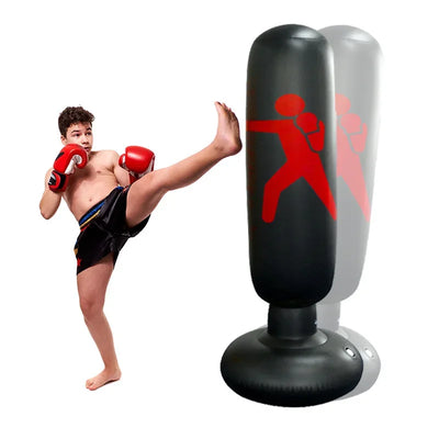 Freestanding Inflatable Punching Bag 63" High for Kids | SAMAG