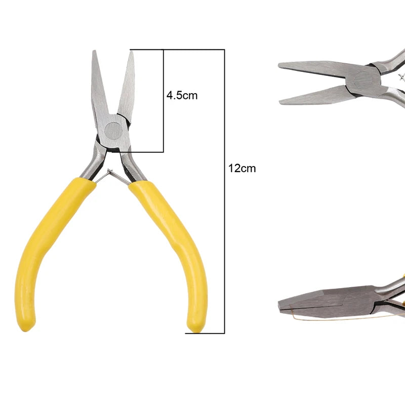 Multifunctional Hand Tools Jewelry Pliers with round Nose End - Cutting Wire Tool for DIY Handmade Jewelry Making Accessories