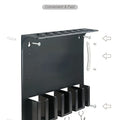 New Type Professional Wall Mount Barber Electric Clipper Holder Salon Beauty Organizer Hairdressing Styling Tools Storage Rack