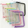 A5 Binder Cute Transparent Binder Notebook Filing Cabinet A5 Ring Pockets Leaf Filing Cabinet A5 Macaron Binder HYJ02