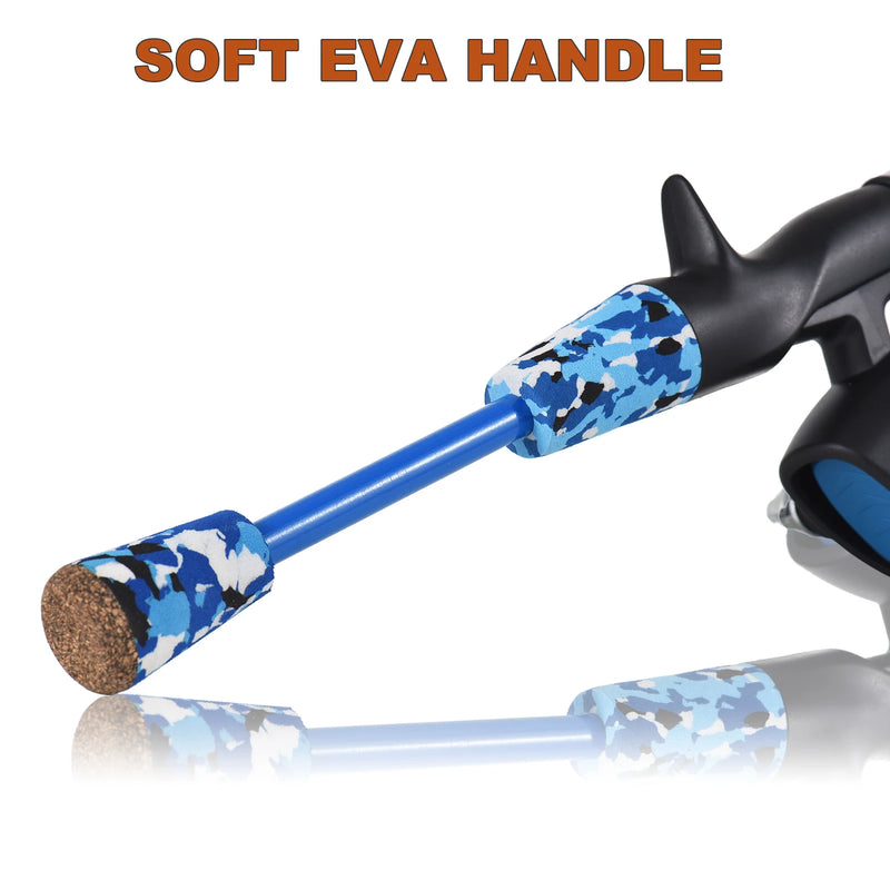 Kids Fishing Rod and Reel Combo Full Kit 1.2m/1.5m Telescopic Casting Rod Pole with Spincast Reel and Hooks Lures Swivels Carry
