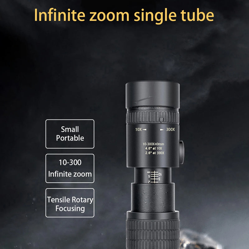 10 - 300x40 Zoom Telescope HD Portable Strong Monocular - View 4 | SAMAG
