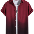 Men's Shirt Gradient Design Graphic 3D Print Summer | SAMAG