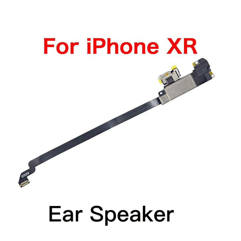 Front Ear Speaker With Flex Cable For iPhone X XR XS 11 Pro Max Top With Bottom Loud Speaker Replacement