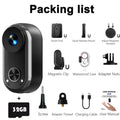 ANSVICAM 4K HD Mini Wifi Action Camera 6-axis Stabilization POV Vlog Camera with Charging Case Magnetic Waterproof Thumb Bodycam