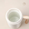 Thermo Mug Ceramic Liner with Handle Tea infuser 420ML 14OZ Office Cup Coffee Tumbler insulated Flask Water Bottle termos Inner