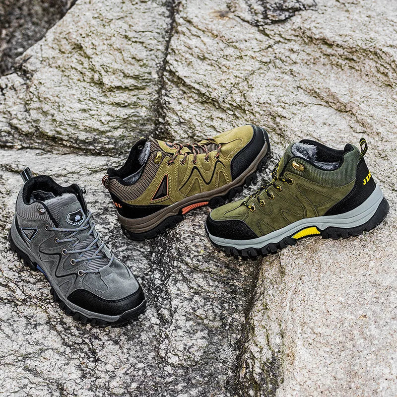 Men Hiking Shoes All-terrain Outdoor Sports Shoe Breathable Wear-resistant Mesh Non-slip Hiking Shoe Outdoor Man Cycling Shoes