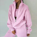 Tracksuit Set Stylish Autumn And Winter Comfortable Warm Two-piece Sets Suit Women Casual Streetwear Sportswear