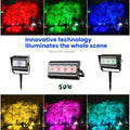 Led Colorful Garden Lamp Landscape Floodlight 10W 20W 50W Outdoor Waterproof Tree Lights for Path Spotlights Gazebo Terrace Park