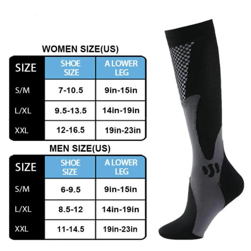 Running Compression Socks Men Women Football Cycling | SAMAG