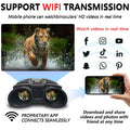 ZIYOUHU NVC800 Infrared 16X Digital Zoom 4K Night Vision Binoculars WIFI Head-Mounted IR Night Vision Goggles 800m with Altitude