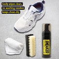 New Dry Cleaning Set for White Shoes 150ml Water-Free Foam Sneaker Cleaner with Brush and Cloth All in One Shoe Kit for Shoes