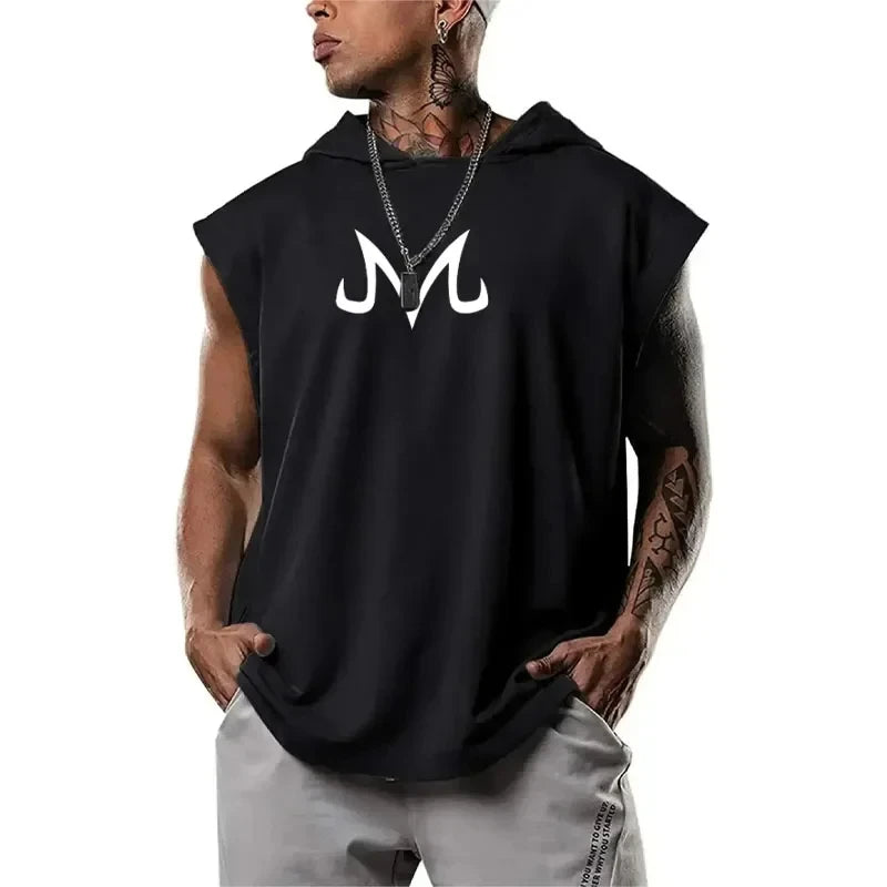 Quick-drying Bodybuilding Vest Men's Gym Bodybuilding Sleeveless Shirt Anime Zt Casual Vest Summer Training Clothing Cotton 2099