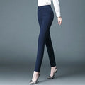 Summer Thin Draped Slim Work Trousers for Women Straight - View 7 | SAMAG