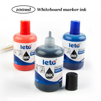 1Box 100ml Whiteboard Marker Ink Refill Set - Assorted | SAMAG