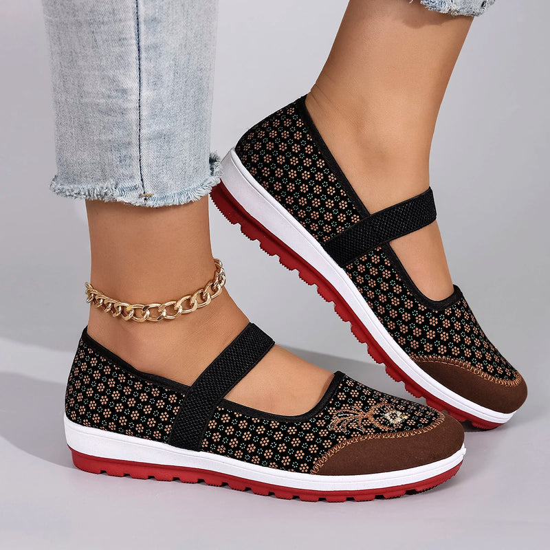 Women's summer breathable mesh flat shoes women's shoes casual sneakers shoes, clearance free shipping