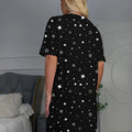 A Lovely Dress for Women Featuring a Cat And Star Letter | SAMAG