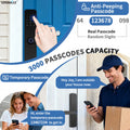 TTLOCK Homestay Smart Door Lock with Electronic Lock for Wooden Door, Home Use, Card Swipe, Bluetooth Lock, IC Cardapartment