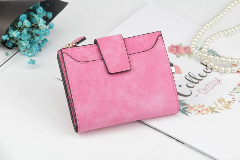 Luxur Leather Women's Wallet Large-capacity Multi-card Slots Slim Coin Pocket Purse Cards Holders Wallet for Woman