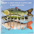 4 Inch 6 Segments Jointed Hard Artificial Fishing Lures | SAMAG