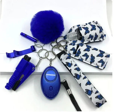 Self Defense Security Keychain Set Safety Key Ring Full | SAMAG