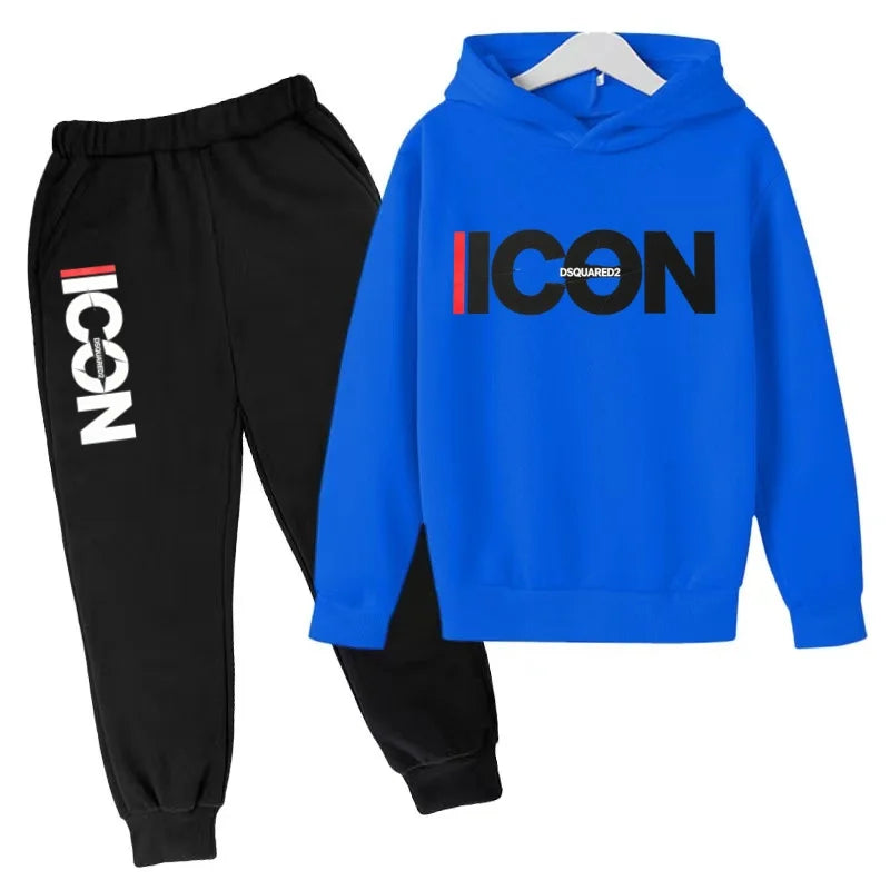 Children's Hooded Sweatshirt with Letters - 3-13 Years | SAMAG
