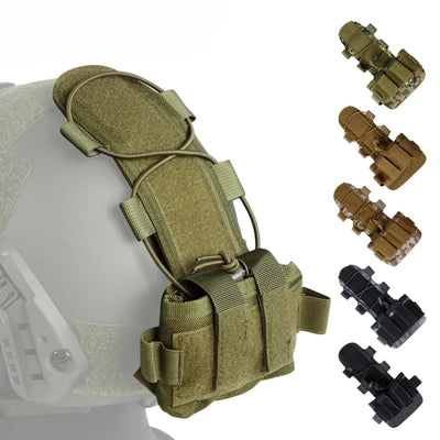 Tactical Helmet Battery Pouch Elastic Cord Adjustment MK2 | SAMAG